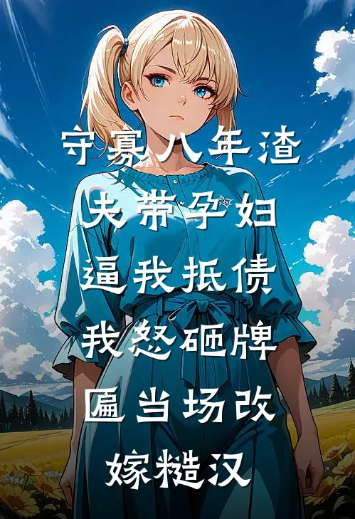 守寡八年渣夫带孕妇逼我抵债，我怒砸牌匾当场改嫁糙汉