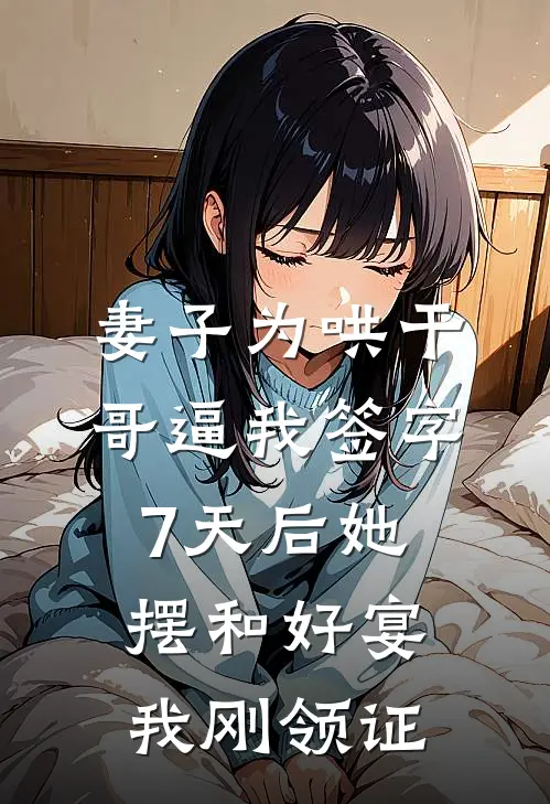 妻子为哄干哥逼我签字，7天后她摆和好宴，我刚领证