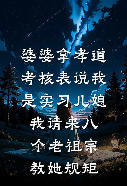 婆婆拿孝道考核表说我是实习儿媳，我请来八个老祖宗教她规矩