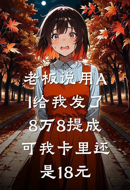 老板说用AI给我发了8万8提成，可我卡里还是18元