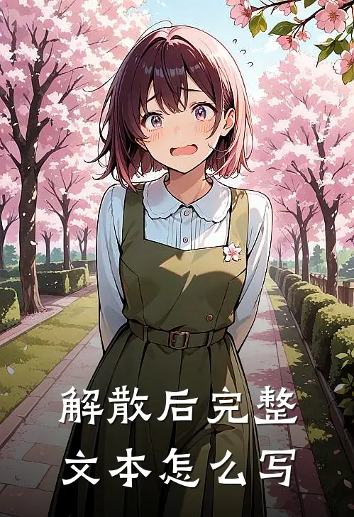 解散后完整文本怎么写
