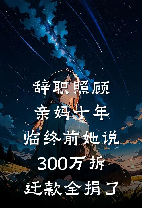 辞职照顾亲妈十年，临终前她说300万拆迁款全捐了