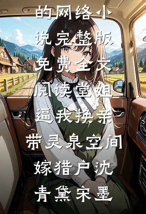 堂姐逼我换亲，带灵泉空间嫁猎户(沈青黛宋墨)热门的网络小说_完整版免费全文阅读堂姐逼我换亲，带灵泉空间嫁猎户(沈青黛宋墨)