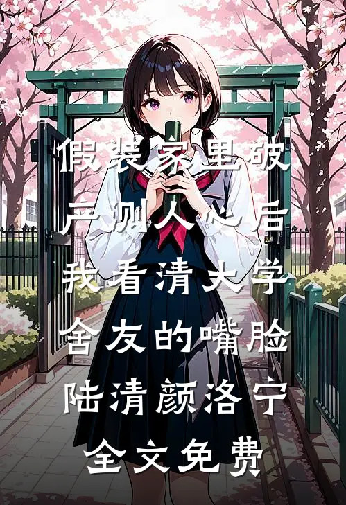 假装家里破产测人心后，我看清大学舍友的嘴脸陆清颜洛宁全文免费
