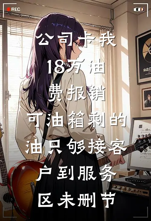 公司卡我18万油费报销，可油箱剩的油只够接客户到服务区未删节