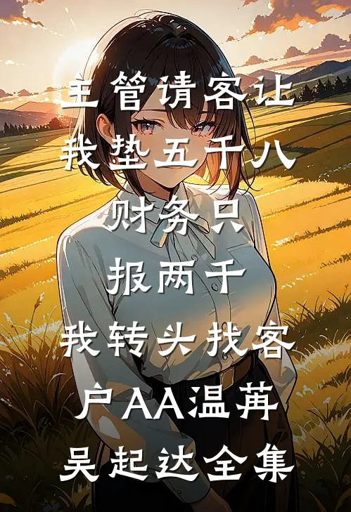 主管请客让我垫五千八，财务只报两千，我转头找客户AA温苒吴起达全集