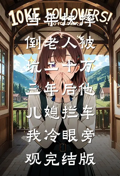 当年扶摔倒老人被坑二十万，三年后他儿媳拦车我冷眼旁观完结版