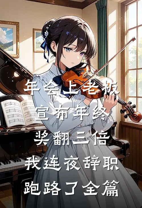 年会上老板宣布年终奖翻三倍，我连夜辞职跑路了全篇