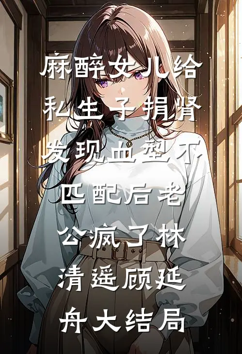 麻醉女儿给私生子捐肾，发现血型不匹配后老公疯了林清遥顾延舟大结局