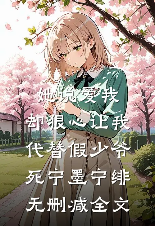 她说爱我，却狠心让我代替假少爷死宁墨宁绯无删减全文
