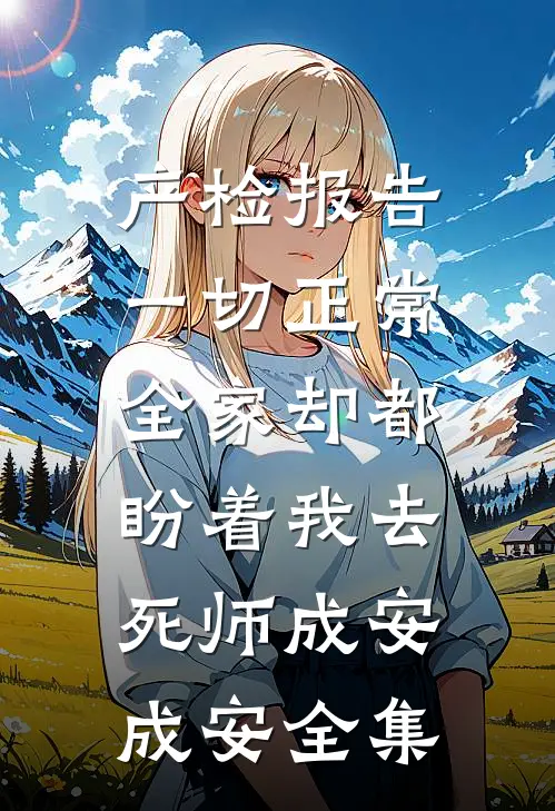 产检报告一切正常，全家却都盼着我去死师成安成安 全集
