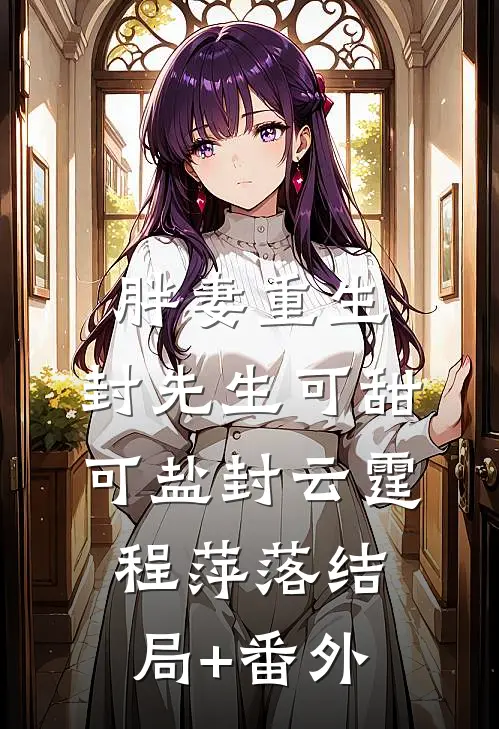 胖妻重生，封先生可甜可盐封云霆程萍落结局+番外