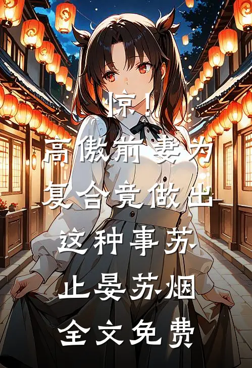 惊！高傲前妻为复合竟做出这种事苏止晏苏烟全文免费