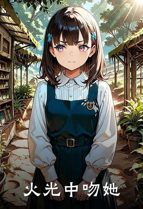 火光中吻她