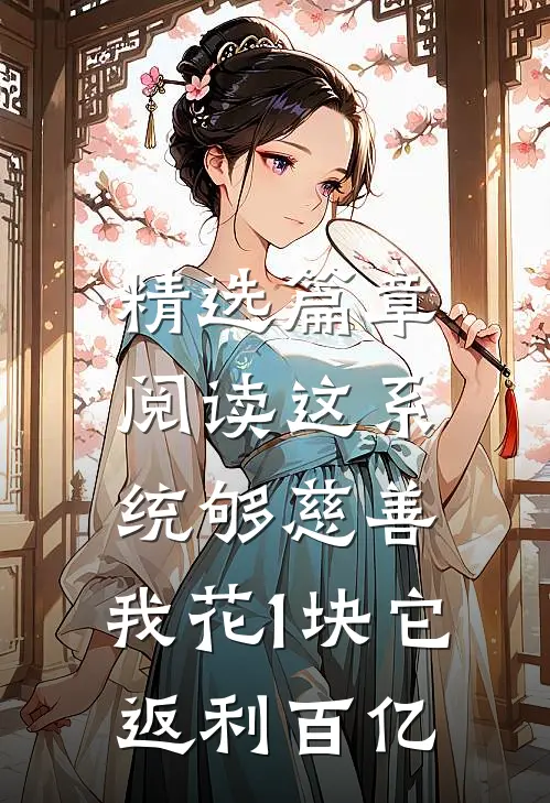 精选篇章阅读这系统够慈善，我花1块它返利百亿