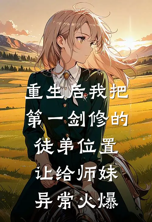 重生后我把第一剑修的徒弟位置让给师妹异常火爆