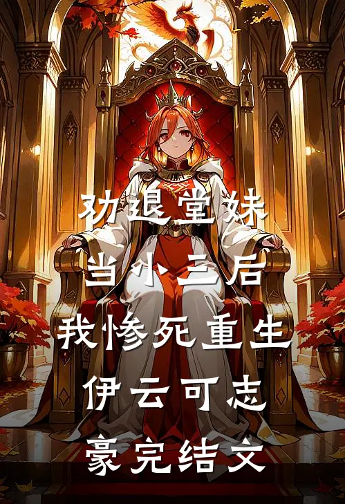 劝退堂妹当小三后，我惨死重生伊云可志豪完结文